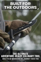 Dalstrong Gut Hook Fish Knife for Filleting and Cleaning - 5” - Night Shark Series - 7CR17MOV High Carbon Steel - Titanium Coated Blade- Polypropylene Handle - w/Sheath - NSF Certified