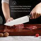 Chef Knife,8inch Damascus knife set,67-Layer High Carbon Stainless Steel Kitchen Knife,Professiona Sharp Cutting Knives with Ergonomic G10 Black Handle,Gift Box for Home and Kitchen Birthday Gift