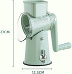 5 in 1 Food Chopper, Multifunction 5 in 1 Chopper Vegetable Cutter Slicer, 5 in 1 Rotary Cheese Grater Vegetable Slicer,Easy to Clean Kitchen Gadgets with Storage Box
