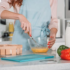 304 Stainless Steel Whisk with Wooden Handle, Balloon Egg Beater Versatile for Stirring, Beating, Whisking, Blending, Mixing Egg, Cake Batter, Bread Flour, Gravy or Sauces