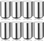Portable Push Down Magnetic Beer Bottle Openers (8 Packs), No Damage to Caps, Quick to Open, Automatic Stainless Steel Pop the Top Cap Opener for Home Bar Camping and Traveling, Bartender Opening Tool
