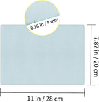 8 Pcs sublimation cutting board blanks，11 x 7.87 Inch sublimation cutting boards，Textured Sublimation Anti Slip Cutting Board Heat Scratch Resistant Blank Cutting Board