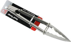 Chef Craft Clam Shell Tongs, 9-Inch, Stainless Steel