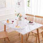 17 x 24 Inch Clear Table Cover Protector, Clear Desk Mat, Table Protector, 1.5mm Plastic Table Cover, Vinyl Table Protector, Desk Mats on Top