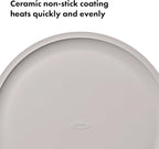 OXO Good Grips Non-Stick Pro Ceramic Coated Metal Bakeware 15” Pizza Pan – Biscuit