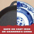 Knapp Made Chainmail Dishcloth 7”x5” - Replace Your Dirty Sponge - All Purpose Kitchenware, Pots & Pans Cleaner - Lasts a Lifetime