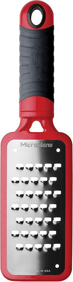 Microplane Home Series Cheese Grater (Extra Coarse, Red)