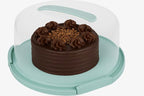 EXTRA LARGE Cake Carrier/Cake Container with Server (Holds up to 12 inch 3-layer cake) Cake Carrier With Lid And Handle /Cake Holder with Lid/Cake Cover Cake Plate Clear Cake Dome Cake Plate With Lid