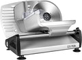 OSTBA Meat Slicer Electric Deli Food Slicer with Child Lock Protection, Removable 7.5’’ Stainless Steel Blade and Food Carriage, Adjustable Thickness Food Slicer Machine for Meat, Cheese, Bread(150W)