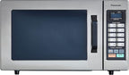 Panasonic NE-1054F Compact Light-Duty Countertop Commercial Microwave Oven with 10 Programmable Memory and Touch Screen Control, 1000W of Cooking Power, 0.8 Cu. Ft, Stainless Steel