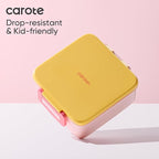 CAROTE Bento Box for Kids, Lunch Box Kids with 8oz Thermos for Hot Food, Lunch Container for Girls Boys, 3 or 5 Compartments with 2 Removable Dividers, BPA Free/Leak Proof/Dishwasher Safe