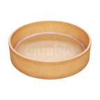 Cambie Square Vanilla Tart Shells, French Style Tart Shells, White Chocolate Coating (Round, 1 Count (Pack of 1))