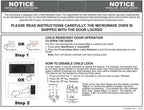 GE GCST10A1WSS 4-in-1 Microwave Oven, 1,050 Watts Air Fryer, Broiler & Convection Mode, Child-Lock Technology, Kitchen Essentials for The Countertop or Dorm Room, 1.0 Cu. Ft, Stainless Steel