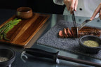 Professional 11.5 Inch Ceramic Honing Rod Has 2 Grit Options, a Firm-Grip Handle, Hanging Ring, and Japanese Ceramic. Noble Home & Chef Sharpening Rods are Perfect for Chefs! (Black, 2000/3000 Grit)