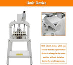 INTSUPERMAI Dough Divider and Rounder Machine - 18pcs Manual Dough Spacer Machine, 2.12oz-11.29oz for Bakery