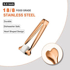 Small Serving Tongs, Anytrp 12-Pack Stainless Steel Sugar Tongs, 5.3inch Kitchen Metal Appetizers Tong for Serving Food, Buffets, Coffee Bar, Tea Party, Desserts Party and Ice Bucket