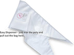 Keenpioneer 14-Inch Disposable Decorating & Pastry Bags, Tipless Icing Piping Bag for Cake, Cream Frosting and Cookie Decoration, Pack of 100 (Clear)