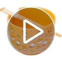 Sanrio Gudetama Yellow Egg, Ramen Bowl with Chopsticks, 20oz - view 7