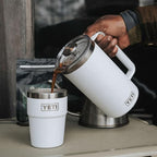 YETI Rambler 34 oz. French Press Coffee Maker, Ultramarine Violet