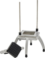 Commercial XL Vegetable Dicer and Chopper, 1/2" Stainless Steel Dicer with 4.25" Large Square Cutting Area, NSF Certified for Restaurants (29A-011-1/2)