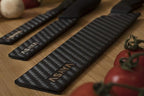 Asaya Professional Knife Edge Guards -Universal Blade Covers - Extra Strength, ABS Plastic and BPA-Free Felt Lining, non-Toxic and Food Safe - Knives Not Included (9Pcs)