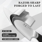 SHANGDAO Kitchen Knives Set, 3-Piece Chefs Knife Set High Carbon VG10 Stainless Steel with Ultra Sharp Blade & Professional Chef Knives, Japanese Cooking Knife with Gift Box
