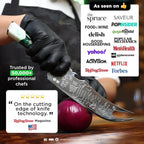 Dalstrong Pitmaster BBQ Knife - 8 inch - THE JOKER™ Edition Official License - 5 Layer 9CR18MOV Stainless Steel - Resin Handle - Meat Fork Bottle Opener - Collection Item - Knife Sheath
