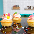Mini Muffin Pan 24 Mini Cupcake Pans Silicone Molds Food Grade Silicone Muffin Pans for Baking Pack of 2