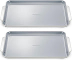 Caraway Non-Stick Ceramic Large Baking Sheet Sheet - Naturally Slick Ceramic Coating - Non-Toxic, PTFE & PFOA Free - Perfect for Baking, Roasting, and More - Large (18" x 13") - Gray