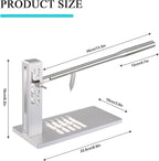 Oyster Shucker Machine Adjustable Oyster Shucker Tool Oyster Clam Opener Machine Including Knifes, Glove and G-Clip, Seafood Tools Set for Hotel Family Barbecue Buffet