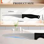 2PCS Professional Stainless steel Paring Knives, Kitchen Knives for Peeling Vegetables and Fruits, Chef knife with Ergonomic Handle