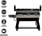recteq DualFire 1200 Wood Pellet Smoker Grill, Wi-Fi Electric Pellet Grills, Dual Chambers for Hot and Fast + Low and Slow Cooking, DualFire 1200 + BBQ Master Bundle