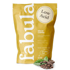 Fabula Coffee Decaf Dark Roast Whole Beans - Organic - Low Acid - Single Origin - Non-GMO - Mold Free - 12 Ounce