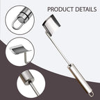 2 Pack Corn Peeler, Stainless Steel Stripper Tool Set, Cob Kernel Remover For Salads/Pizza/Bbq, Easy to Clean