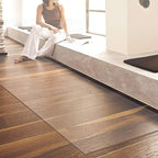 NECAUX 17 x 54 Inch Frosted Table Protector, 1.5mm Thick Plastic Desk Pad Mat & Top Cover for Coffee, Writing, Dresser, Vanity & Makeup Tables