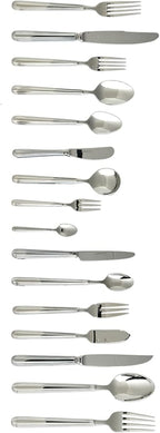 Fortessa Metropolitan 18/10 Stainless Steel Flatware Serving Spoon, 9.25-Inch