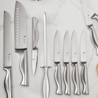 15 PCS Kitchen Knife Set with Non-Slip Handle, Ultra Sharp High Carbon Stainless Steel