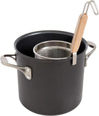 Helen's Asian Kitchen Helen’s Asian Kitchen Stainless Steel Mesh Spide, 6-Inch, Basket, Silver