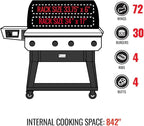 recteq X-Fire Pro 825 Wood Pellet Smoker Grill, Wi-Fi Electric Pellet Grills, Dual Cooking Modes for Hot and Fast + Low and Slow Cooking (Grill + Master Bundle)