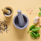 Small & Mini Mortar Pestle Sets, Kitchen Tools, Kitchen Countertop Decor, Grinding, Crushing, Herbs, Garlic, Nuts, Spices, Pills Rustic Style, Handcrafted, Made from Soapstone