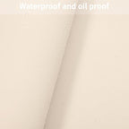 Table Pad - Used for Square Table Waterproof and Easy to Clean Good Flatness Easy to Used for Dining Table(Off White+Light Gray 46x46)