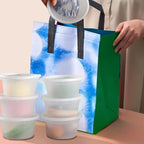 Deli Food Containers with Lids 12 oz-50 Pack Meal Prep Containers Food Storage Containers with Lids Stackable, Leakproof, BPA Free, Microwave Dishwasher Freezer Safe for Takeout Meal