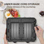 Black Toaster 4 Slice, Dual Independent Controls, Extra Wide Slot Toasters for Bagel, Bread, Waffles, 7 Shade Settings, 4 Main Functions, Removable Crumb Tray, 1500 Watts, Black Stainless Steel
