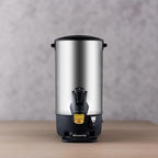 Commercial Electric Kettle Warmer Stainless Steel Hot Water Dispenser Hot Water Boiler And Warmer with Faucet Quick-Temp or Boil for Tea Coffee 1500W 6 Liter Capacity