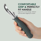 Beneno Heavy Duty Ice Cream Scoop - Upgraded Anti-Fracture Design, Comfortable Grip Long Handle, Effortless Scooping & Dishwasher Safe, Green