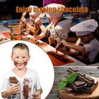 Silicone Chocolate Bar Mold With 100 Bags - Non-Stick Deep Molds for Dubai Bar, Candy, Snacks