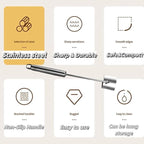 Corn Peeler 2025 Upgrade Stainless Steel Corn Stripper for Kitchen Corn Peeling Tool Corn Cob Thresher Easy Clean Corn Separator Quick Peel Corn Gadgets Gift