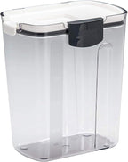 Progressive ProKeeper Baker's Airtight Kitchen Storage Canister Container Set for Flour, Sugar & More, Keeps Ingredients Fresh, with Accessories (Multicolor, 8- Piece)