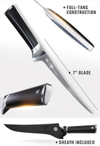 Dalstrong Fillet Knife - 7 inch - Vanquish Series - Forged High Carbon German Steel - POM Handle - Professional Kitchen Knife Gift - Razor Sharp Boning Knife - NSF Certified