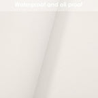 Leather Table Cover,1.8mm Thick,40x60 Inch Table Protector,Table Protector for Dining Room Table,Table Pads for Dining Room Table Rectangular.(White+White,40x60)